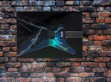 pôster holográfico mudança de cor Pantera Dimebag Darrell ML guitarra Dean 24"x18" comprar usado  Enviando para Brazil