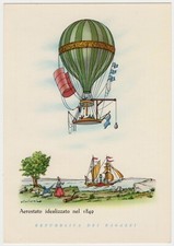 Aerostato idealizzato nel usato  Zugliano
