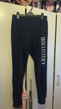 Hollister navy joggers for sale  LIVERPOOL