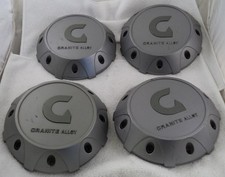Rodas de liga de granito prata personalizado conjunto de tampas de centro de roda 4 # A89-8856G comprar usado  Enviando para Brazil