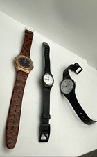 Relógio feminino Swatch analógico suíço sortido de plástico de origem biológica pacote com 3, 44g comprar usado  Enviando para Brazil