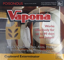 Vapona cupboard exterminator for sale  WISBECH