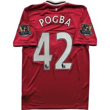Usado, Camisa de futebol Manchester United 2011-12 Nike casa Paul Pogba tamanho P comprar usado  Enviando para Brazil