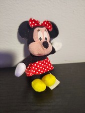 Boneco de brinquedo de pelúcia vintage 2001 Disney Kelloggs Minnie Mouse mini feijão comprar usado  Enviando para Brazil