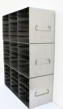 Freezer racks verticais de aço inoxidável comporta 18 caixas armazenamento de amostras (3364440), usado comprar usado  Enviando para Brazil