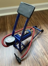 Bomba de pie de alto volumen 100 PSI ideal para emergencias viales, camping y recreación segunda mano  Embacar hacia Mexico