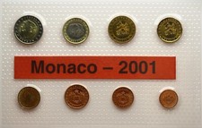 Mgm monaco kursmünzensatz gebraucht kaufen  München