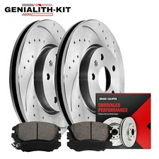 Front drilled rotors for sale  Edison