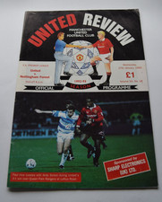 Manchester utd programme for sale  HULL