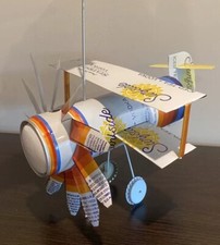 Aluminum handcrafted airplane for sale  Stamford