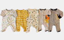 Lote de roupas com zíper para bebês meninos recém-nascidos Sleep N Play Bundle Explore comprar usado  Enviando para Brazil