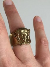 Anello versace ottone usato  Arezzo