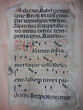 Antiphonar pergament vellum gebraucht kaufen  Esslingen am Neckar