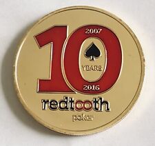 Redtooth commemorative poker for sale  WAKEFIELD