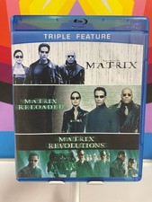 The Matrix Trilogy Triple Feature Collection (Blu-ray, 3-Disc Set), usado comprar usado  Enviando para Brazil
