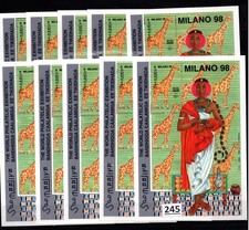 TV 10X SOMÁLIA - MNH - CULTURA - ANIMAIS - 1998 - FANTASIAS, usado comprar usado  Enviando para Brazil