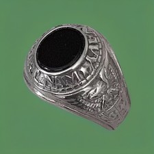 Siegelring army silber gebraucht kaufen  Hochdorf