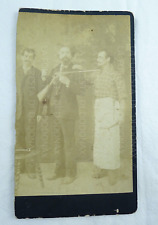 Antica fotografia armaiolo usato  Cremona