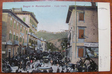 Cartolina bagni montecatini usato  L Aquila