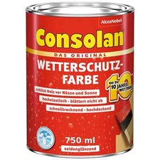 Consolan wetterschutzfarbe 750 gebraucht kaufen  Selb
