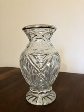 Vaso cristallo italiano usato  Genova
