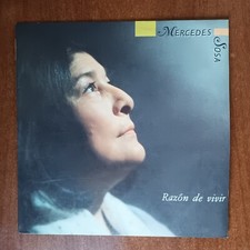 Mercedes Sosa - Razon De Vivir [1988] Vinyl LP Latin Folk Nueva Trova Philips comprar usado  Enviando para Brazil
