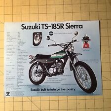 Vintage 1972 suzuki for sale  Defiance