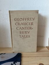 Geoffrey chaucer canterbury usato  Roma