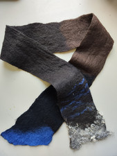 Handgefilzter schal braun gebraucht kaufen Handgefilzter schal braun gebraucht kaufen  Lich