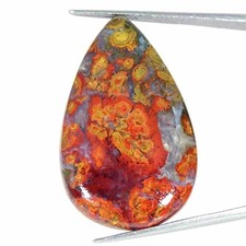 31,20 Cts Agata Ungherese Naturale Cabochon A Pera Pietra Preziosa 21x35x6mm na sprzedaż  Wysyłka do Poland