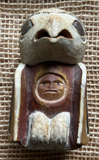 Estatueta totem fetiche águia réplica museu Smithsonian Institution Alva KB23 vintage comprar usado Estatueta totem fetiche águia réplica museu Smithsonian Institution Alva KB23 vintage comprar usado  Enviando para Brazil