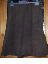 jupe daim marron d'occasion  Rennes-