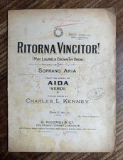 Verdi aida ritorna usato  Genova