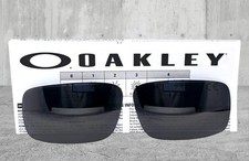 Usado, Óculos de sol Oakley CRANKSHAFT substituição PRETO IRÍDIO LENTES novo OEM autêntico! comprar usado  Enviando para Brazil