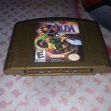 The Legend Of Zelda Majora’s Mask N64 holográfico dourado - Cartucho autêntico comprar usado  Enviando para Brazil