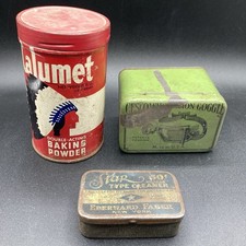 Lot vintage tin for sale  Las Vegas