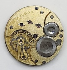 Omega 38mm relógio de bolso antigo movimento estado de funcionamento! comprar usado  Enviando para Brazil