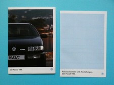Prospekt / Katalog - VW Passat B4 - VR6 - Limousine und Variant - 07/95 comprar usado  Enviando para Brazil