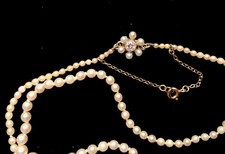 Antique pearl necklace for sale  ROGART