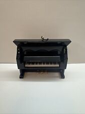 Ornamento de piano preto com tampa de teclado Mores 4x3” comprar usado  Enviando para Brazil