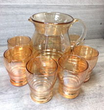 Amber glass lemonade for sale  EVESHAM