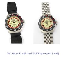 TAG Heuer F1 tamanho médio 371.508 peças sobressalentes mostrador pulseira caixa ponteiros movimento coroa comprar usado  Enviando para Brazil