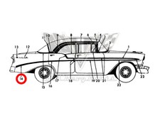 1956 chevy bel for sale  Apopka