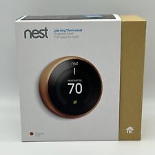Termostato WiFi programável Google Nest 3ª geração cobre T3021US caixa aberta comprar usado  Enviando para Brazil