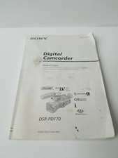 Sony instruction manual d'occasion  Expédié en Belgium