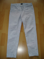 Damenjeans hellblau weiß gebraucht kaufen  Lüneburg