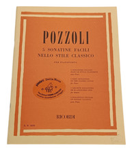 Pozzoli sonatine facili usato  Teramo