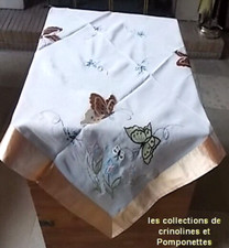 Nappe surnappe brodee d'occasion  Cosne-Cours-sur-Loire