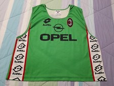 Pettorina calcio milan usato  Italia