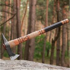 Machado de batalha indiano tomahawk forjado à mão machado nativo americano com estojo de couro comprar usado  Enviando para Brazil